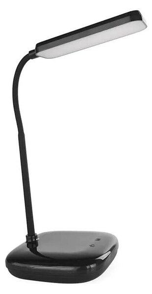 LED Stmievateľná flexibilná stolná lampa LED/12W/230V 3000K/4000K/6500K čierna
