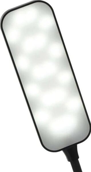 LED Stmievateľná flexibilná stolná lampa LED/12W/230V 3000K/4000K/6500K čierna