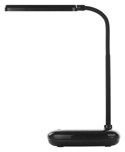 LED Stmievateľná flexibilná stolná lampa LED/12W/230V 3000K/4000K/6500K čierna