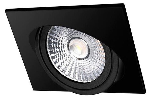 LED Podhľadové svietidlo LED/6W/230V 3000K 8,5x8,5 cm čierna