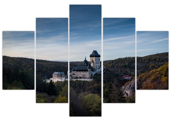 Obraz Karlštejn (150x105 cm)