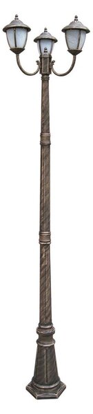 Rabalux 8379 - Vonkajšia lampa MADRID 3xE27/60W/230V