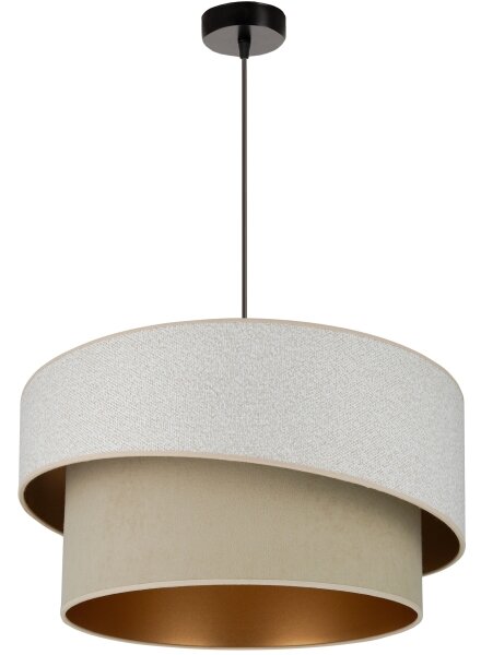 Brilagi - Luster na lanku VEGAS SHINE 1xE27/15W/230V pr. 50 cm krémová/béžová