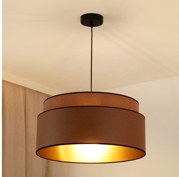 Brilagi - Luster na lanku OREGON VEGE 1xE27/15W/230V pr. 45 cm hnedá