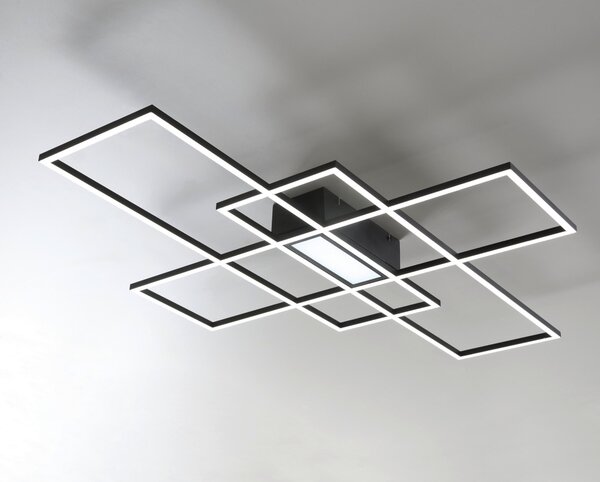 STROPNÉ LED SVIETIDLO, 100/75/7 cm Novel - Interiérové svietidlá