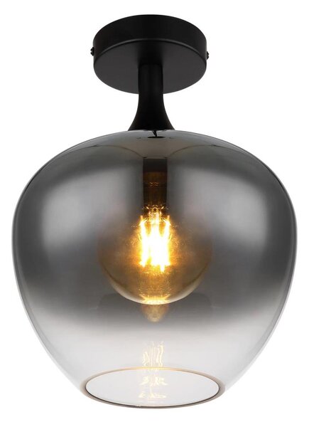 Globo 15548D - Stropné svietidlo MAXY 1xE27/40W/230V dymová