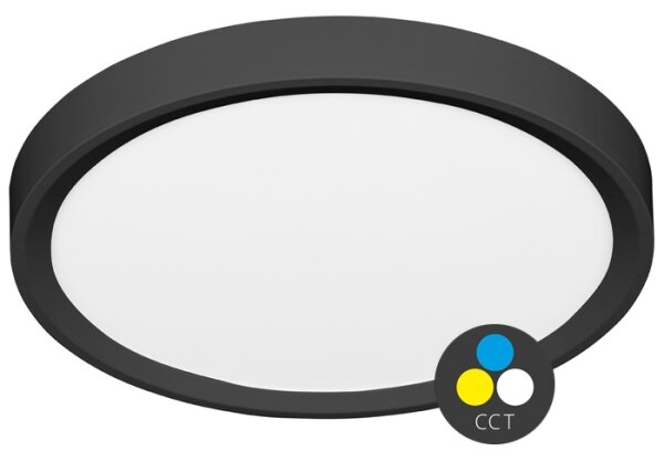 Ecolite W007-CCT/50W/CR - LED Stropné svietidlo SALY LED/50W/230V IP40 čierna