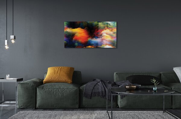 Sklenený obraz fraktály 100x50 cm 2 Prívesky