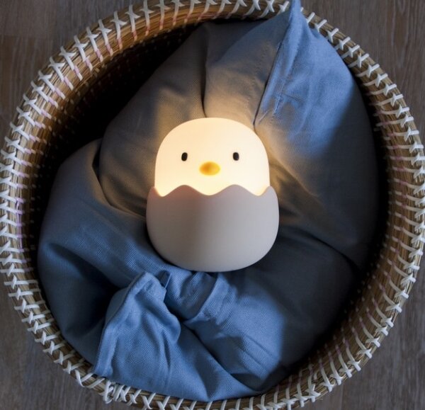 MegaLight - LED RGB Stmievateľná nabíjacia detská dotyková lampa EGGY EGG LED/5V