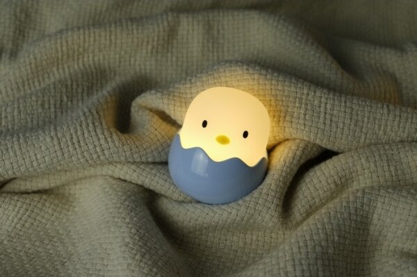 MegaLight - LED RGB Stmievateľná nabíjacia detská dotyková lampa EGGY EGG LED/5V