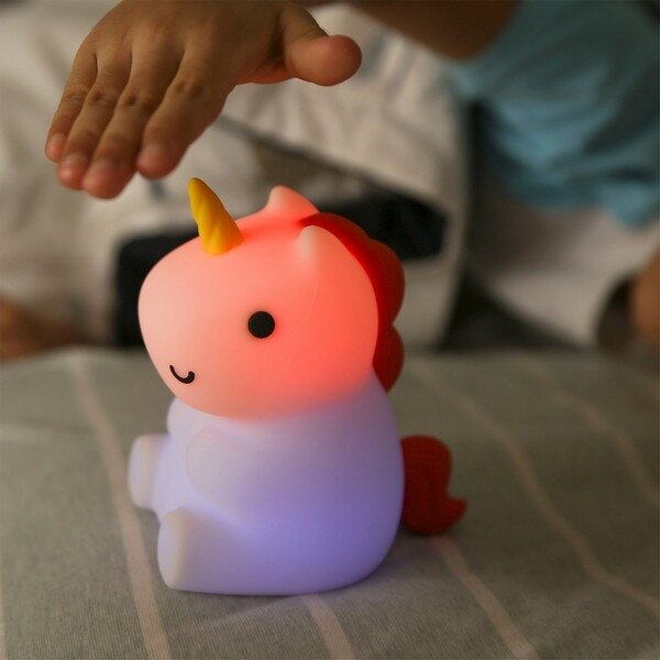 MegaLight -LED RGB Stmievateľná nabíjacia detská dotyková lampa MAGGY MAGIC LED/5V