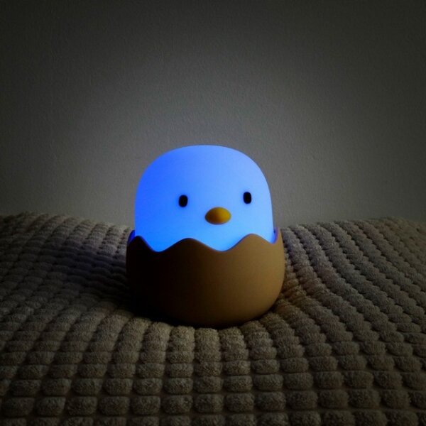 MegaLight - LED RGB Stmievateľná nabíjacia detská dotyková lampa EGGY EGG LED/5V