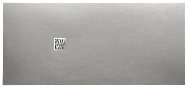 GELCO MITIA sprchová vanička z litého mramoru, obdélník 120x90x3 cm, šedá PMS12090