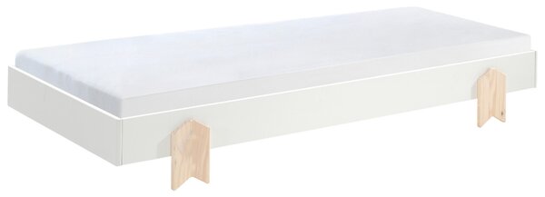 POSTEĽ PRE DETI A MLÁDEŽ, 90/200 cm biela MID.YOU - Detské izby, Online Only