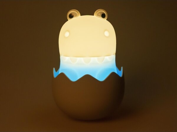 MegaLight - LED RGB Stmievateľná nabíjacia detská dotyková lampa DIGGY DINO LED/5V