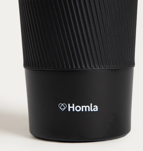 Termohrnček DIONE čierny 783227 480 ml