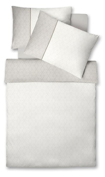 POSTEĽNÁ BIELIZEŇ, damask, krémová, biela, 140/200 cm Fleuresse - Obliečky & plachty