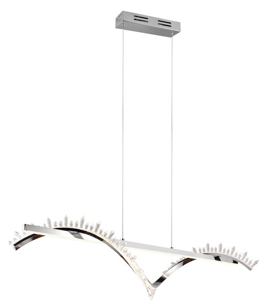 ZÁVESNÉ LED SVIETIDLO, 100/26/150 cm Ambiente - Interiérové svietidlá