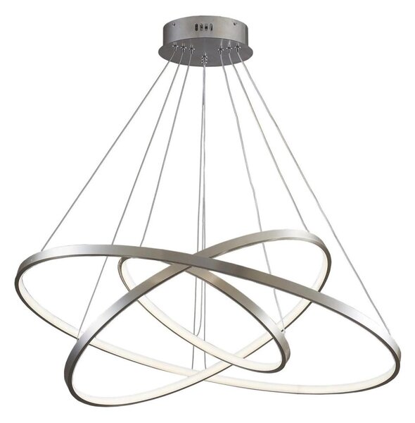 LED Luster na lanku LEA LED/60W/230V 4000K pr. 80 cm chróm