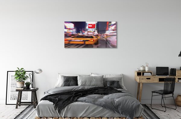 Obraz na skle Voz city of light 100x50 cm 2 Prívesky