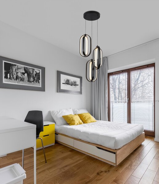 ZÁVESNÉ LED SVIETIDLO, 34/250 cm Novel - Interiérové svietidlá