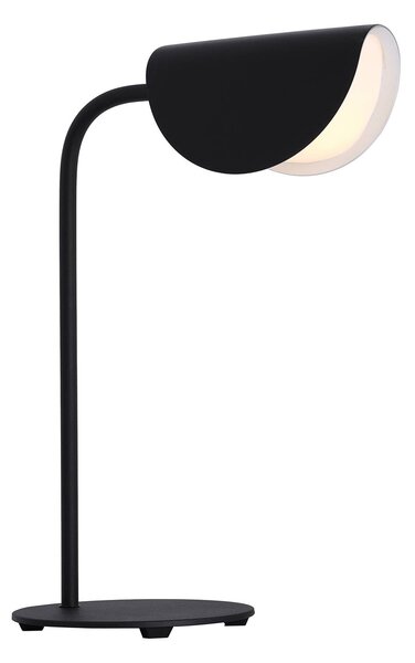 Stolná lampa Ada, čierna