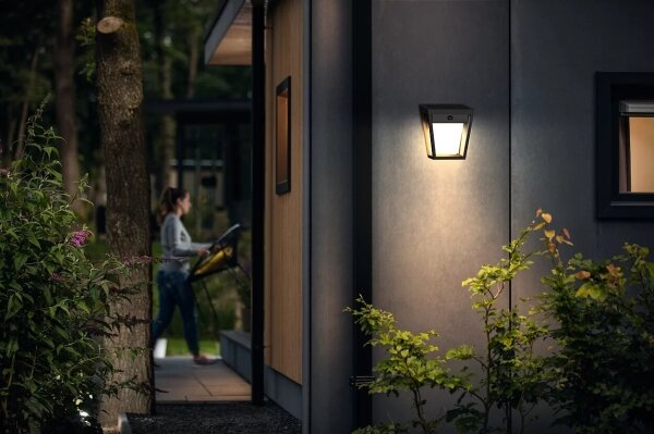 Philips-LED Solárne nástenné svietidlo so senzorom NISSA LED/1,8W/3,7V 3000K IP44