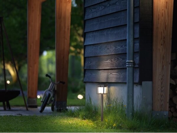 Philips - LED Solárna lampa so senzorom BLAISE LED/1,5W/3,7V 3000K IP44