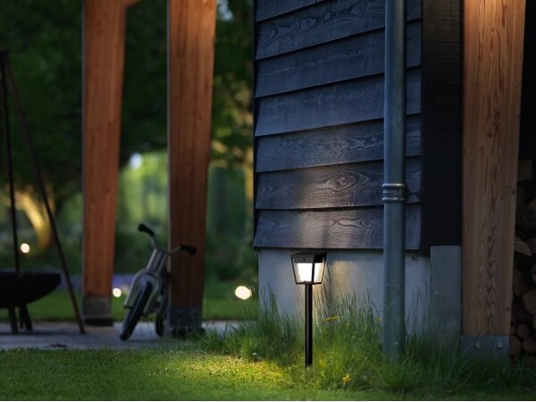 Philips - LED Solárna lampa so senzorom NISSA LED/1,8W/3,7V 3000K IP44