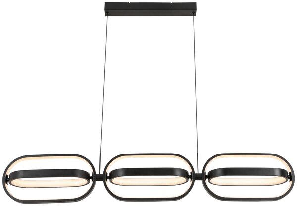 ZÁVESNÉ LED SVIETIDLO, 123/21/250 cm Novel - Interiérové svietidlá