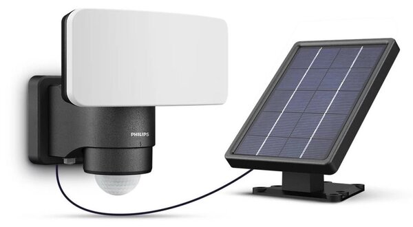 Philips - LED Solárne nástenné svietidlo so senzorom TYLUS LED/6W/3,7V 5000K IP44