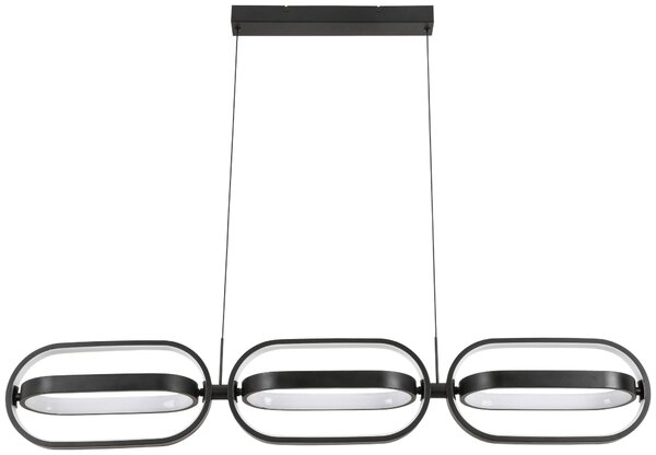 ZÁVESNÉ LED SVIETIDLO, 123/21/250 cm Novel - Interiérové svietidlá