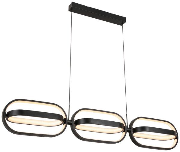 ZÁVESNÉ LED SVIETIDLO, 123/21/250 cm Novel - Interiérové svietidlá