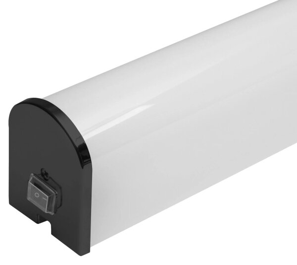 LED Kúpeľňové osvetlenie zrkadla ALEX LED/15W/230V 4000K 60 cm IP44 čierna