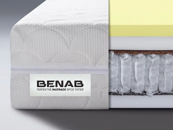 NovýNábytok.sk Taštičkový matrac Benab Eros 200x90 cm (T3/T4) *AKCIA 1+1. Vlastná spoľahlivá doprava až k Vám domov. 763488