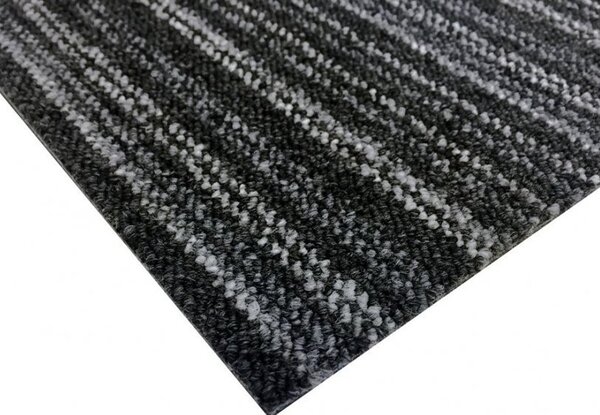 Vopi , AKCIA: 50x50 cm Kobercový štvorec Vienna antracit 7782 50 x 50 cm, chodba / predsieň
