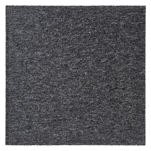 Vopi, Kobercový štvorec Vienna dark grey 7278 50 x 50 cm, chodba / predsieň
