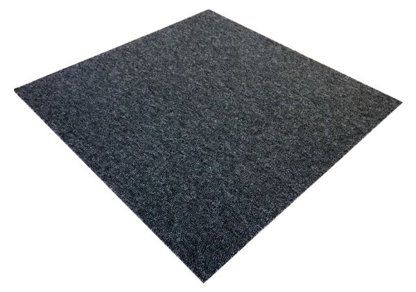 Vopi, Kobercový štvorec Vienna dark grey 7278 50 x 50 cm, chodba / predsieň