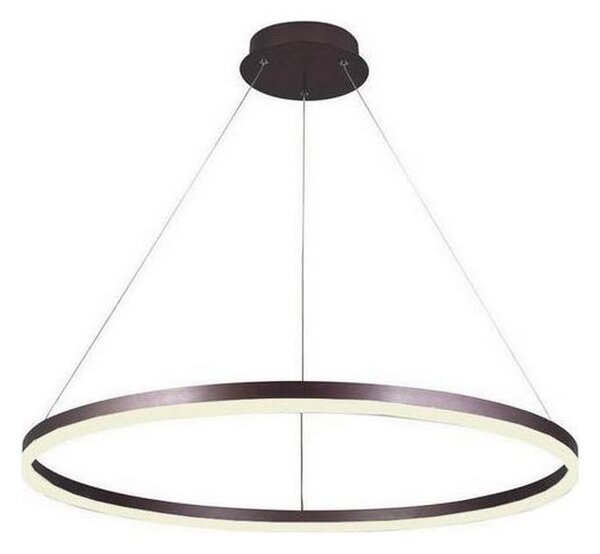Brilagi - stmievateľný LED luster na lanku CIRCLE LED/55W/230V 3000-6500K hnedá + diaľkový ovládač