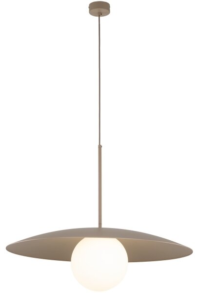 Luster na lanku SLATE 1xE27/15W/230V pr. 65 cm béžová