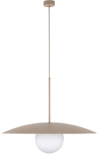 Luster na lanku SLATE 1xE27/15W/230V pr. 65 cm béžová