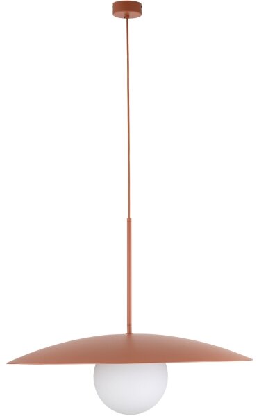 Luster na lanku SLATE 1xE27/15W/230V pr. 65 cm tehlová