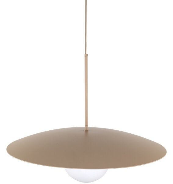 Luster na lanku SLATE 1xE27/15W/230V pr. 65 cm béžová