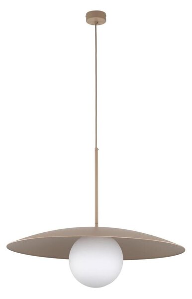 Luster na lanku SLATE 1xE27/15W/230V pr. 65 cm béžová