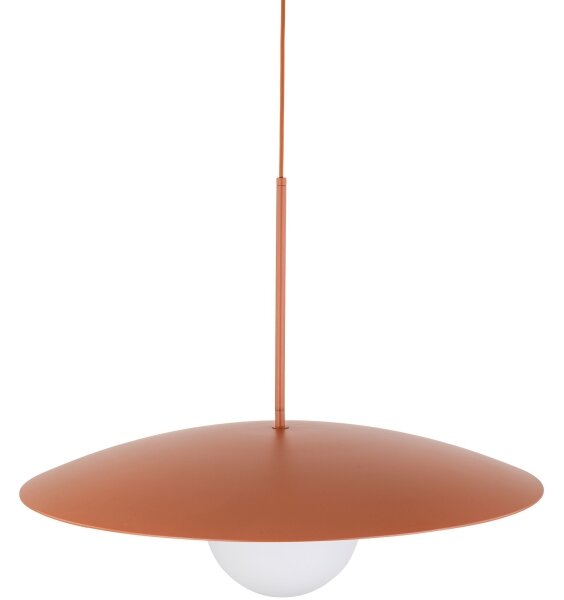 Luster na lanku SLATE 1xE27/15W/230V pr. 65 cm tehlová