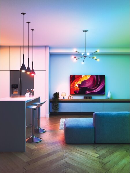 Nanoleaf N7501B02-2A60E-SADA 2x LED RGBW Stm. žiarovka A19 E27/9W/230V 2700-6500K