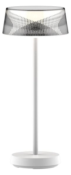 LED Stmievateľná stolná lampa CASABLANCA LED/3,4W/5V USB 3600 mAh IP44 biela