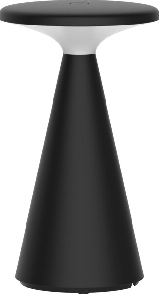 LED stmievateľná stolná lampa PAROS LED/1,8W/5V USB 1800 mAh IP44 čierna