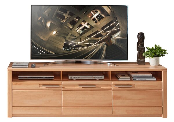 SKRINKA POD TV, jadrový buk, jadrový buk, 190/58/45 cm Carryhome - Komody