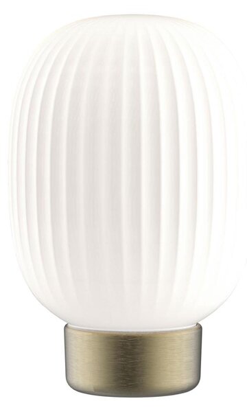 LED Stmievateľná dotyková stolná lampa LATTE LED/1,8W/5V USB 2000 mAh zlatá/biela
